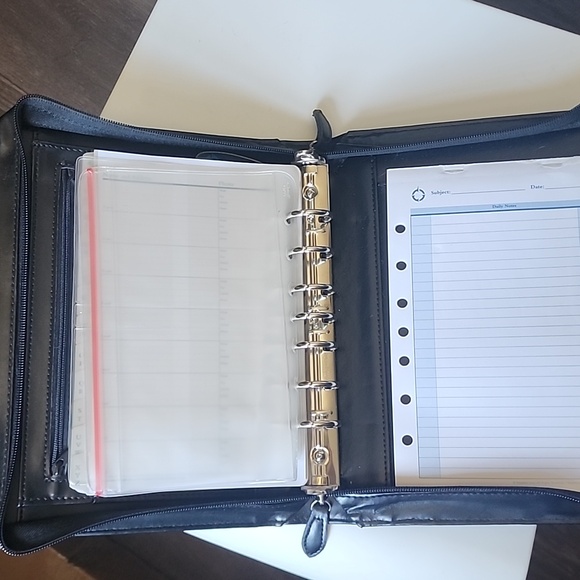 Vintage franklin covey planner with handles. - Picture 4 of 9